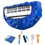 Sac de nettoyage pour climatisation - Étanche - Kit de nettoyage mural pour climatisation - 6 kits de nettoyage multifonctions a