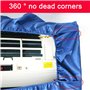 Sac de nettoyage pour climatisation - Étanche - Kit de nettoyage mural pour climatisation - 6 kits de nettoyage multifonctions a