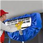 Sac de nettoyage pour climatisation - Étanche - Kit de nettoyage mural pour climatisation - 6 kits de nettoyage multifonctions a