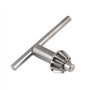 sourcing map Percage Clé Mandrin 8mm Empreinte 21.5mm Engrenage pour Impact Empreinte Perceuses Outils Clé
