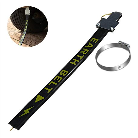 Behavetw Sangle de terre flexible anti-statique pour voiture de voyage