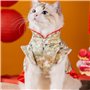 Vêtements pour Chiens pour Le Nouvel an Chinois, Pull-Overs en Polaire pour Petit Chien, Year of Dragon Dog Cheongsam Clothes, V