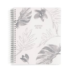 Blue Sky Agenda scolaire hebdomadaire et mensuel 2024-2025