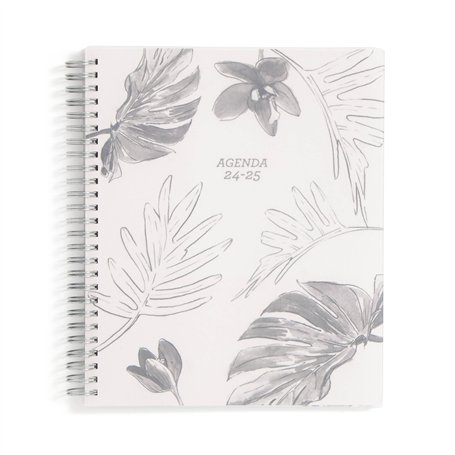 Blue Sky Agenda scolaire hebdomadaire et mensuel 2024-2025