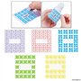 Bouteilles Déodorant à Rouler Rechargeables (Paquet de 6) - Vides - 1 Oz (30 ml) - 20 Autocollants Écrivables - Capuchon Twist -