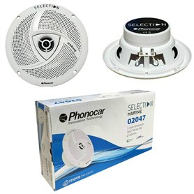 SELECTION 2 Haut-parleurs PHONOCAR 02047 coaxial Marin 2 Voies 16