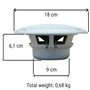 SELECTION 2 Haut-parleurs PHONOCAR 02047 coaxial Marin 2 Voies 16,50 cm 165 mm 6,5" 35 Watts rms 90 Watts Max étanche, par Paire