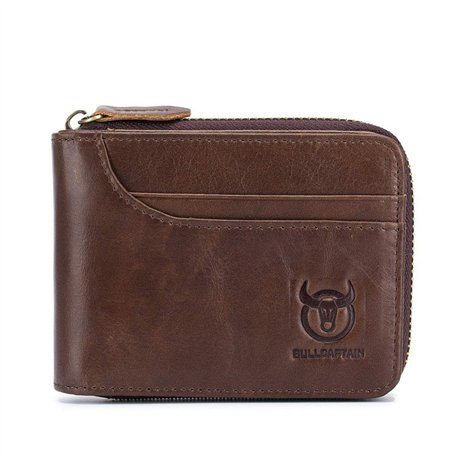 Portefeuille en Cuir Hommes Porte-Monnaie en Cuir
