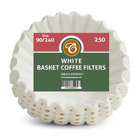 EDESIA ESPRESS - 250 filtres à café en papier - usage professionnel - Bravilor/Technivorm/Kenco - 90/240 mm