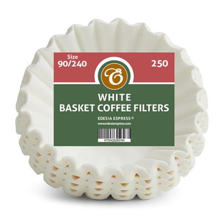 EDESIA ESPRESS - 250 filtres à café en papier - usage professionnel - Bravilor/Technivorm/Kenco - 90/240 mm