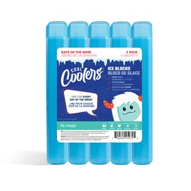 Fit & Fresh Lot de 5 blocs réfrigérants pour jours de la semaine