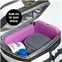 Fit + Fresh Slim Lot de 4 Accumulateurs de Froid Réfrigérants Réutilisables XL - Parfaits pour les boîtes à déjeuner, les glaciè