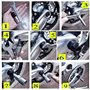 Outil pour vélo 4 en 1 Emotree - Pédalier - Palier intérieur - Extracteur de manivelle - Extracteur à couronne dentée - Extracte