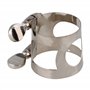 BQLZR Réglable Ligature nickelée pour clarinette pour Double bec VIS DE REGLAGE 25.5x28x25mm(Supérieur X Inférieur X High)