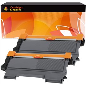 2 Compatibles Cartouches de Toner Laser pour Brother TN2010 TN2220 DCP-7055 DCP-7060D DCP-7065DN HL-2130 HL-2132 HL-2135W HL-224