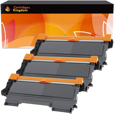 3 Compatibles Cartouches de Toner Laser pour Brother TN2010 TN2220 DCP-7055 DCP-7060D DCP-7065DN HL-2130 HL-2132 HL-2135W HL-224