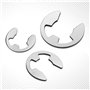 BGTXINGI 400pcs acier inoxydable n ° 13 e clip ring m1.5 à M15 Kit combiné de rondelles de bague de fixation externe