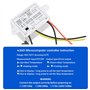 BGTXINGI XH-W3001 DC 110V-220V 1500W 10A Microordinateur Numérique Contrôleur de Température Affichage Numérique Thermostat Inte