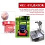 WMYCONGCONG Moteur à aimant permanent DC 12/24V 30W haute vitesse CW/CCW (12 V CC 3500 tr/min) et support de montage pour motoré