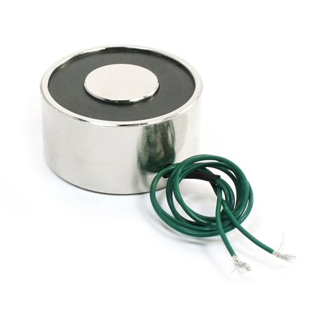 sourcing map 12V 55LB 25Kg électrique levage aimant Électro-aimant solénoïde tenue de pont 40mm