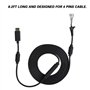 VBESTLIFE Câble pour 360, Adaptateur de Rupture de câble de Remplacement de câble de Manette de Jeu USB 5 Broches pour 360 (Noir