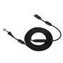 VBESTLIFE Câble pour 360, Adaptateur de Rupture de câble de Remplacement de câble de Manette de Jeu USB 5 Broches pour 360 (Noir