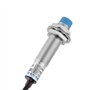 ASHATA Capteur de proximité avec Interrupteur détecteur, Inductif détecteur de proximité commutateur LJ12A3-4-ZBX DC 3-Fil NPN 6