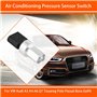 Keenso Pressostat Commutateur Bouton, 1K0959126A Climatisation Capteur de Pression de Voiture Car A/C de Voiture en Alliage d'Al