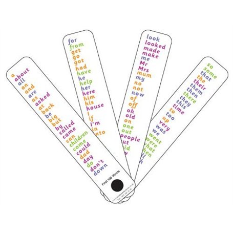 Ventilateur à haute fréquence - 100 premiers mots - Ressource d'alphabétisation pour les premières années