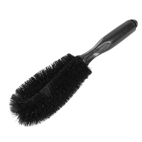 sourcing map Camion Noir pour Voiture Nettoyant Roue et Pneu Jante Brosse de Nettoyage 10.6 cm de Long