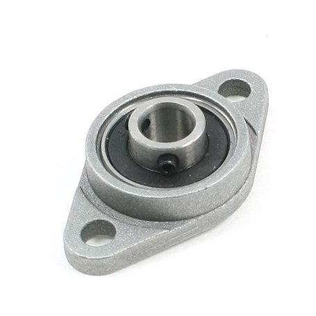 sourcingmap FL08 Palier Roulement Roulement à billes à bride auto-alignante à 2 boulons de 8 mm