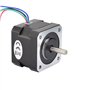 STEPPERONLINE Nema 17 Moteur pas a pas Bipolaire 1.8deg 26Ncm 0.4A 12V 42x34mm 4 Fils pour Imprimante 3D, Machine CNC
