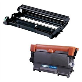CARTRIDGES KINGDOM DR2200 Kit Tambour & TN2220 Toner Compatible pour Brother DCP-7055 7055W 7060D 7065DN 7070DW HL-2130 2132 213
