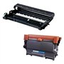 CARTRIDGES KINGDOM DR2200 Kit Tambour & TN2220 Toner Compatible pour Brother DCP-7055 7055W 7060D 7065DN 7070DW HL-2130 2132 213