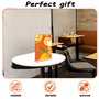 Meyagot 6 Pièces Présentoir De Table A5, Support Pour Menu Porte Affiche Support De Menu Double Face, En Acrylique Transparent P