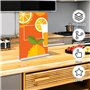 Meyagot 6 Pièces Présentoir De Table A5, Support Pour Menu Porte Affiche Support De Menu Double Face, En Acrylique Transparent P