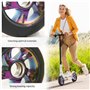 MEYAGOT Roues De Rechange pour Trottinette,2 PièCes 120mm Scooter Replacement Wheels,ABEC-9,Roues De Rechange pour Scooter,Roues