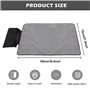 100 x 70cm Couverture Tissu Oxford Pour Chien Avec Sac