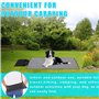 Couverture Pliable Animal Domestique,100 x 70cm Couverture Tissu Oxford Pour Chien Avec Sac,Couverture Pliable En Peluche Pour A