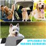 Couverture Pliable Animal Domestique,100 x 70cm Couverture Tissu Oxford Pour Chien Avec Sac,Couverture Pliable En Peluche Pour A