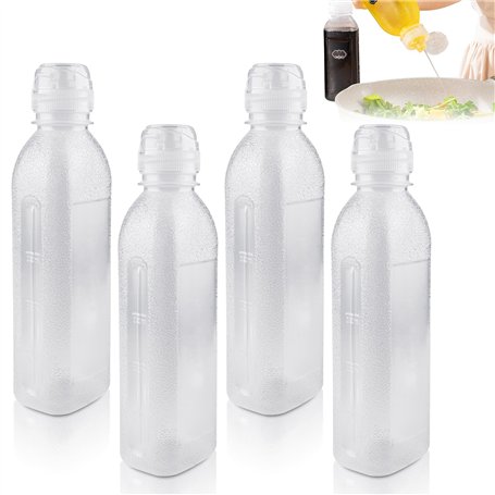 4 Pièces Bouteille Sauce