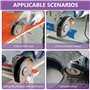 3 Pièces Lame de Scie Circulaire Bois 125 mm, Disque à Tronçonner pour Bois Ø115x22.23x1.2mm, Disque pour Couper Bois, Disque a 