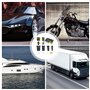 YIDM Imperméable à l'eau Connecteurs: 352Pcs Voiture Étanche Connecteur Électrique + Pince à Sertir,Connecteurs Étanches pour Vo