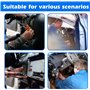 SPORWAY Ensemble de câbles pour amplificateurs de voiture 10 GA, caisson de basses et audio 1500 W