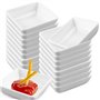 SPORWAY Lot de 18 bols empilables carrés pour sauce soja