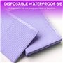 Sporgo Lot de 125 tapis de tatouage : bavoirs pour adultes, 33,5 x 45 cm, nappes propres, tampons de nettoyage adaptés pour les 