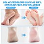 Lot de 180 feuilles abrasives pour râpe électrique pour pieds - Disques abrasifs professionnels pour enlever les callosités - Tê