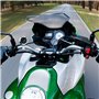 MEGYAD 2 pièces 22-25 mm horloge de moto vélo : horloge de guidon lumineuse avec résistance à l'oxydation alliage pour scellé ét