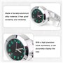 MEGYAD 2 pièces 22-25 mm horloge de moto vélo : horloge de guidon lumineuse avec résistance à l'oxydation alliage pour scellé ét