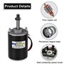 12V DC Moteur à Aimant Permanent CW/CCW Moteur à Aimant Permanent Haute Vitesse et à Faible Bruit pour Générateur de Bricolage 3